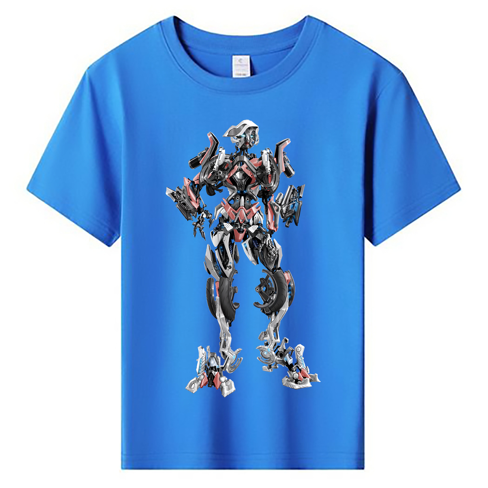 （画像用） Transformers トランスフォーマー 綿100％キッズTシャツ（フロントプリント）